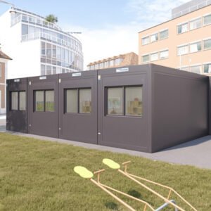 Conteneur Bureau Bungalow 24M2 ( 4 Containers de 6M)